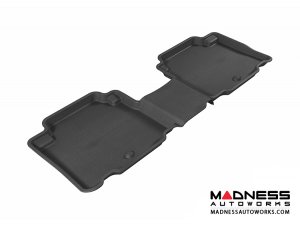 Hyundai Veracruz Floor Mat - Rear - Black by 3D MAXpider